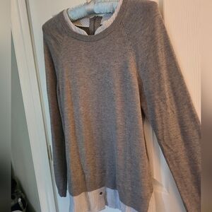 Joie Zaan D Cashmere Blend 2fer Sweater
